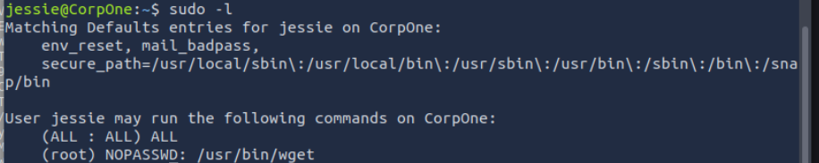 wget can be exploited
